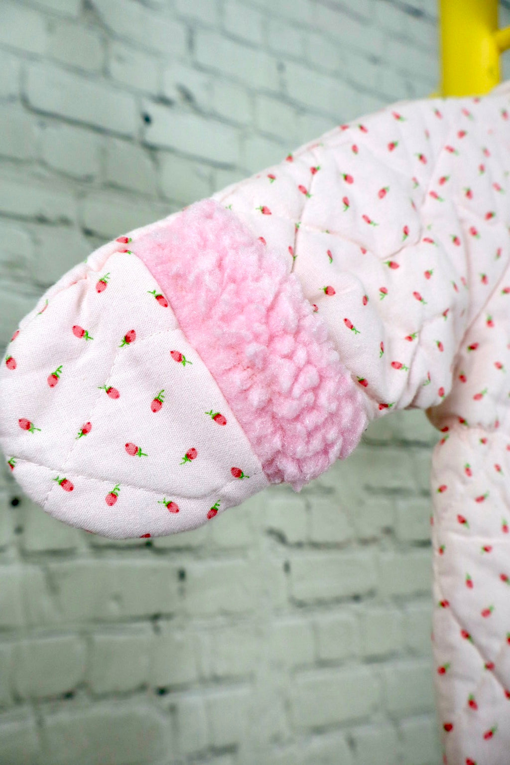 Vintage Quilted Baby Snowsuit (0–6 Months)