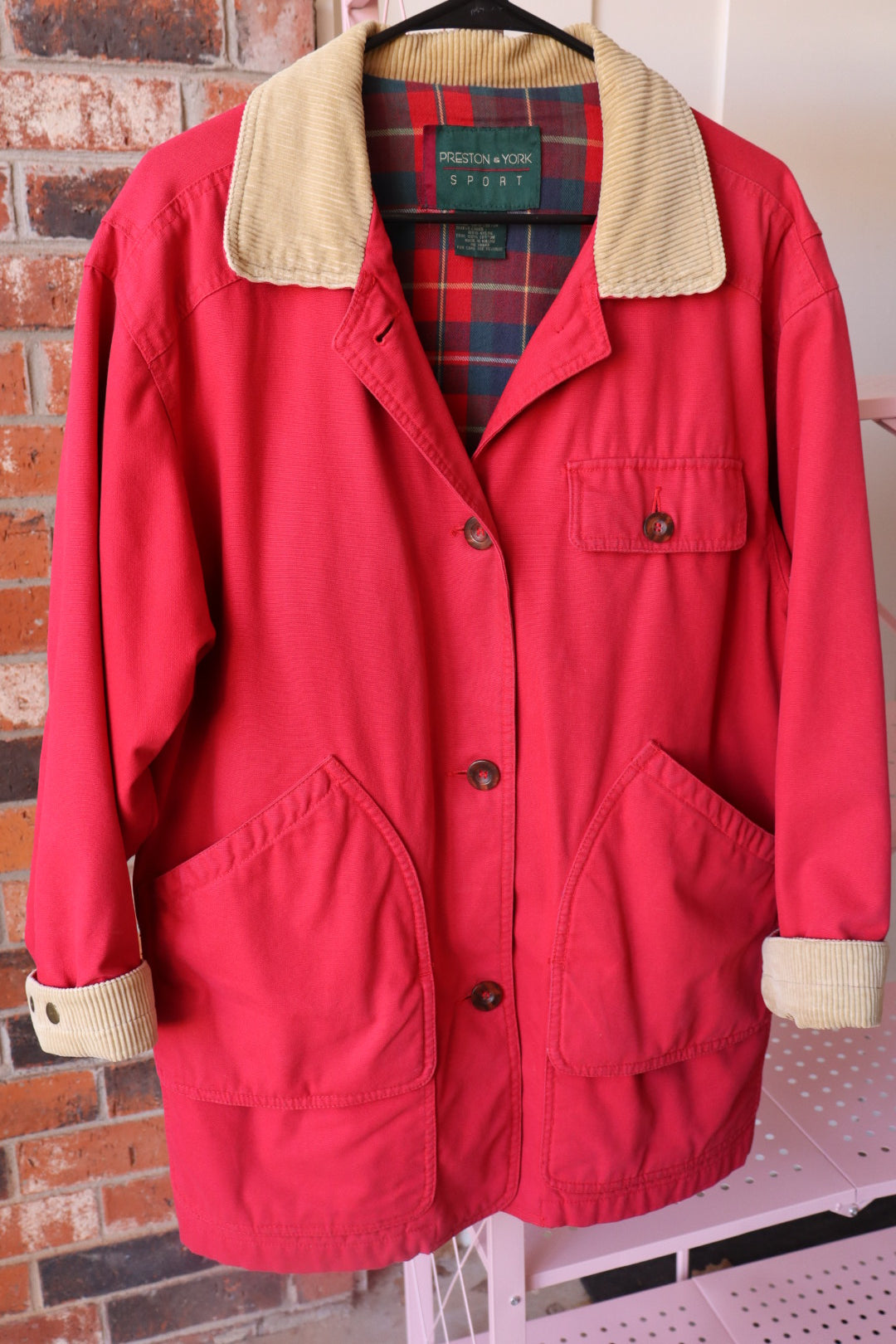 90’s Vintage Barn Jacket / Chore Coat - S