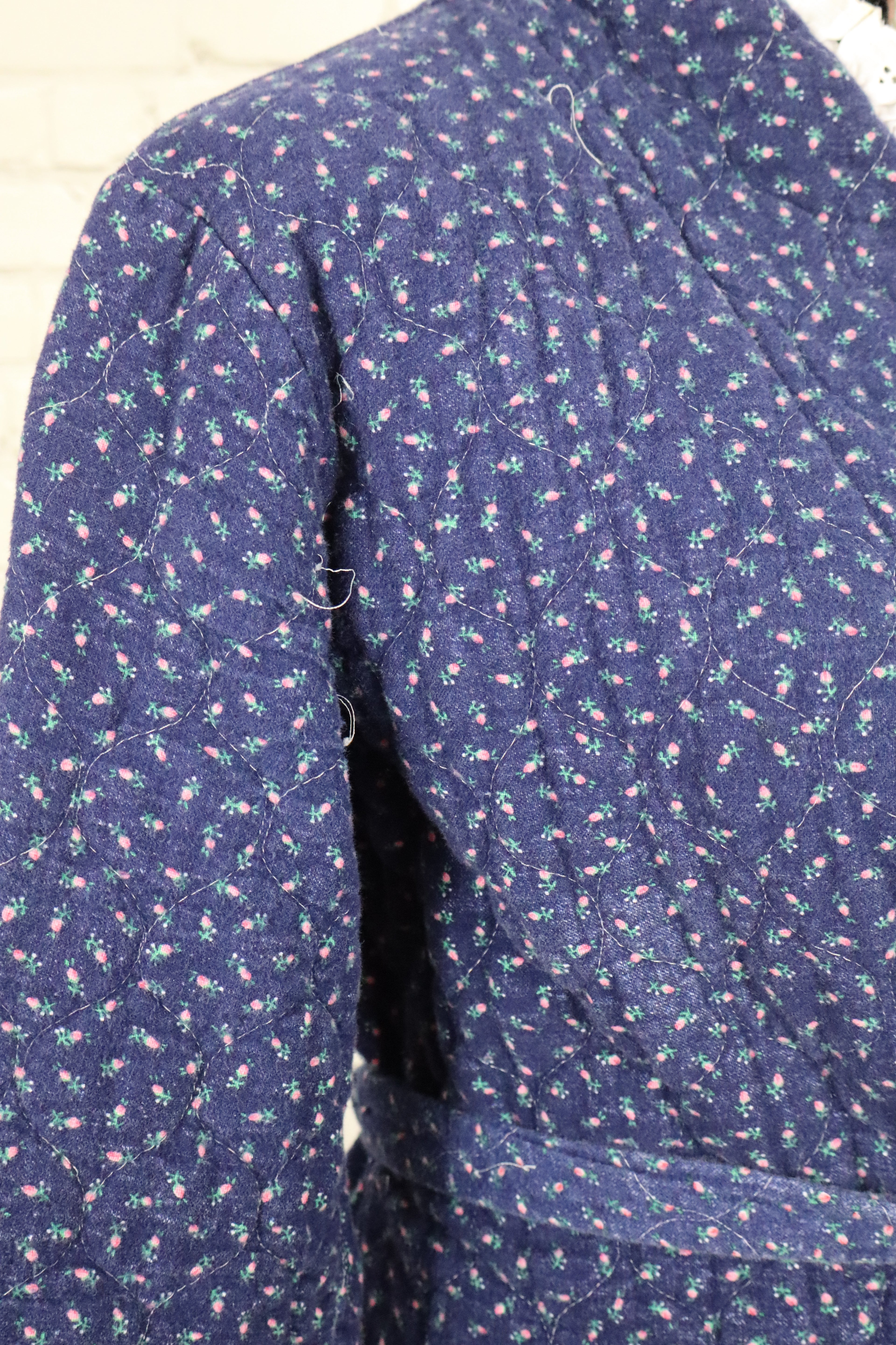 1970s JCPenney Quilted Robe