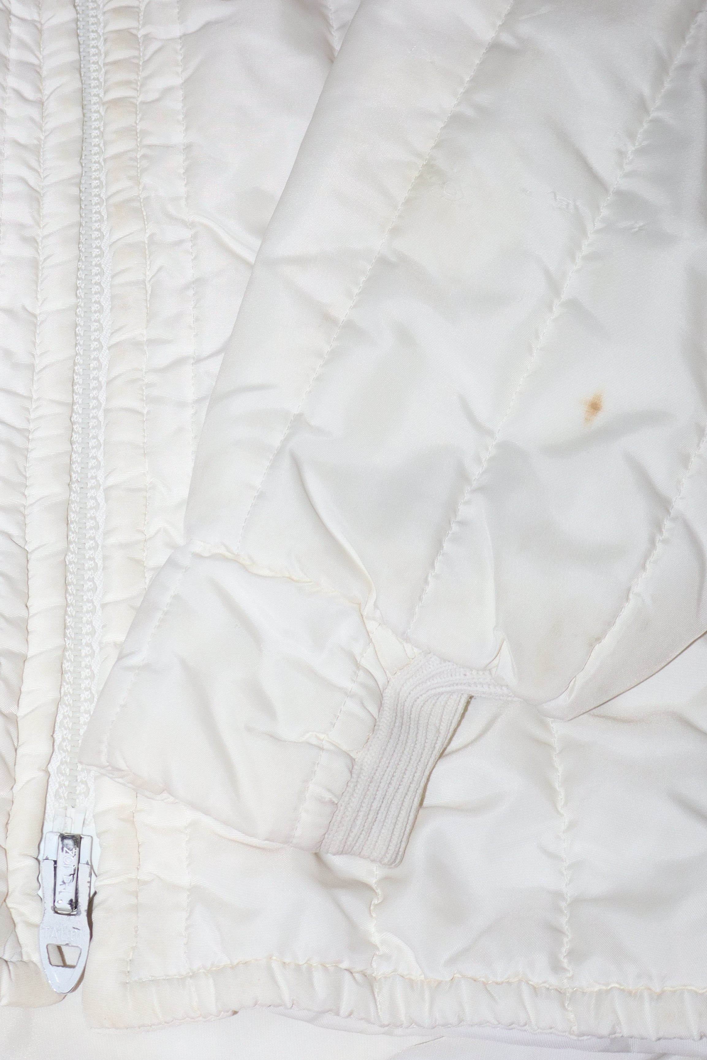 Vintage 60/70s Alpine Stripe Ski Jacket w/ Patches