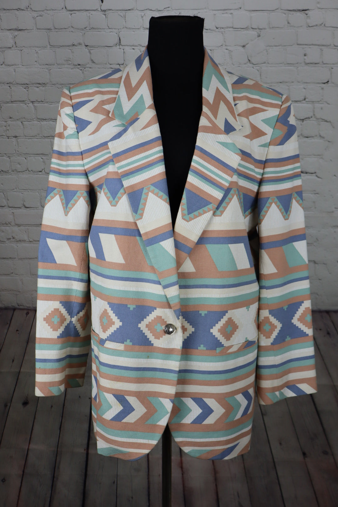 Lew Magram Collection Aztec Blazer (L)