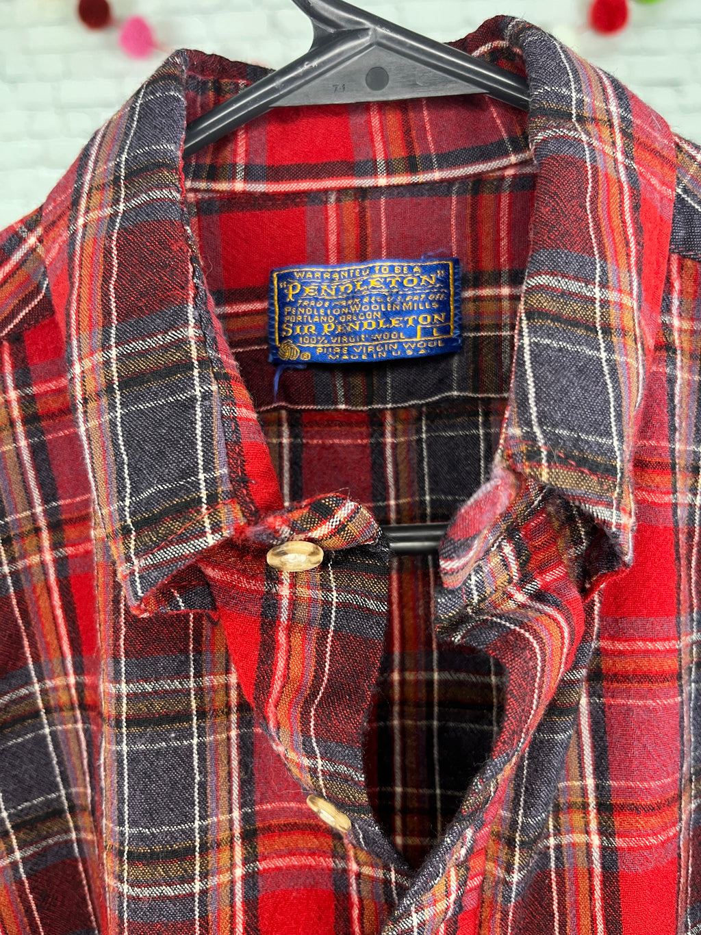 Vintage Sir Pendleton - 1970’s/Early 80’s (100% Wool) - L