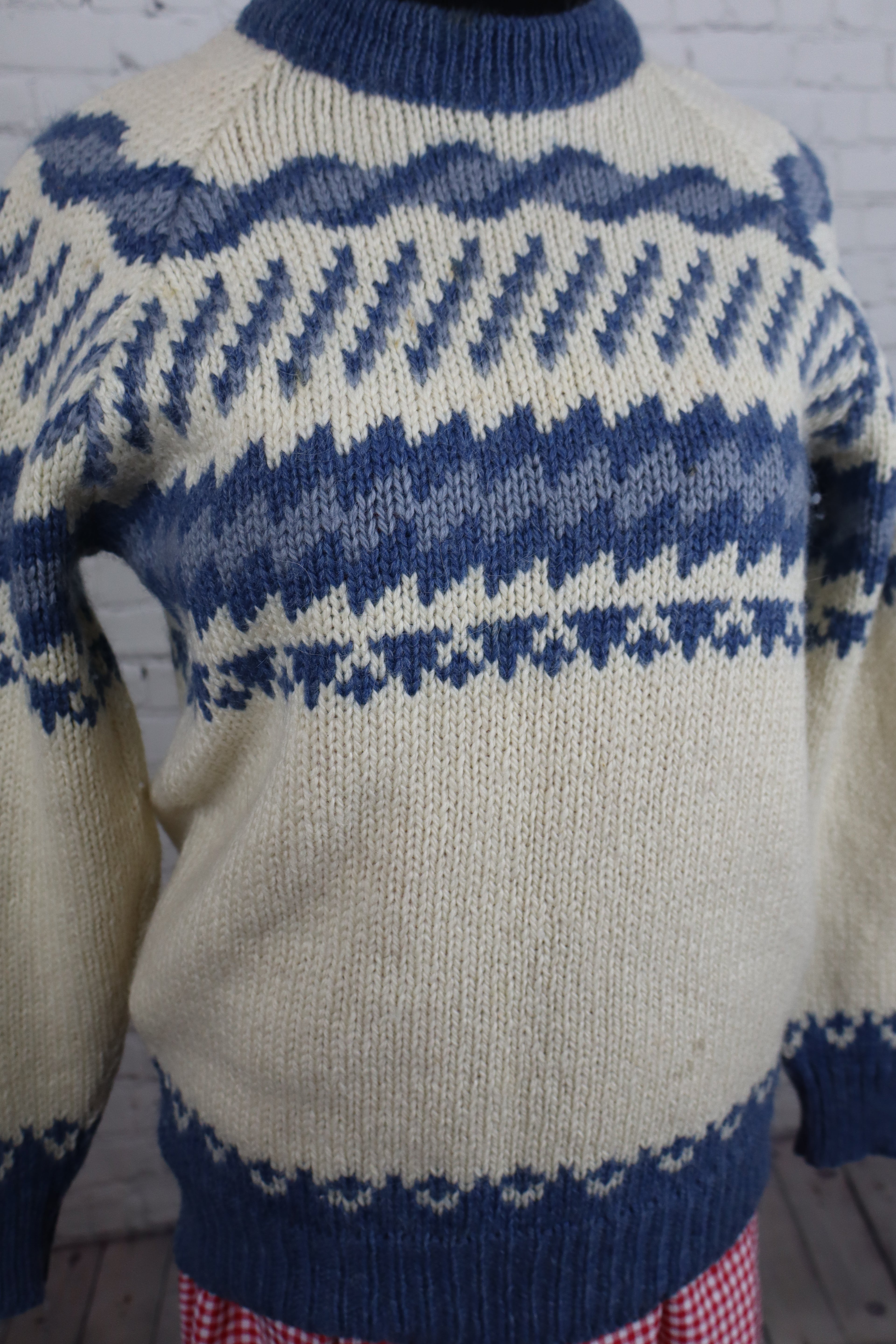 Vintage Scottish Wool Sweater