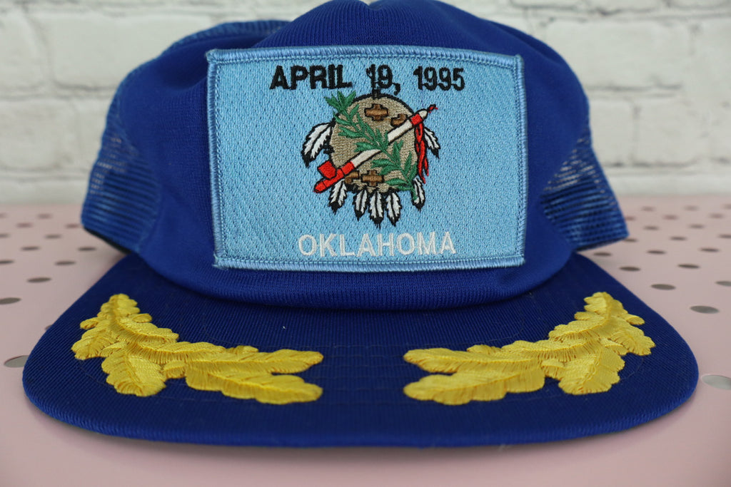 Vintage 1995 Oklahoma Trucker Hat