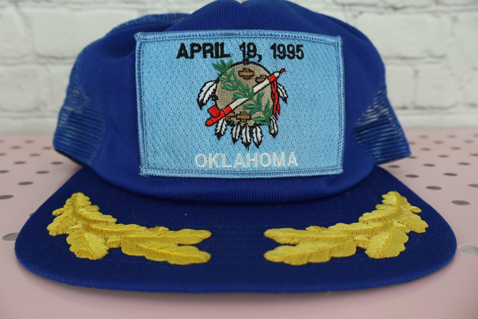 Vintage 1995 Oklahoma Trucker Hat