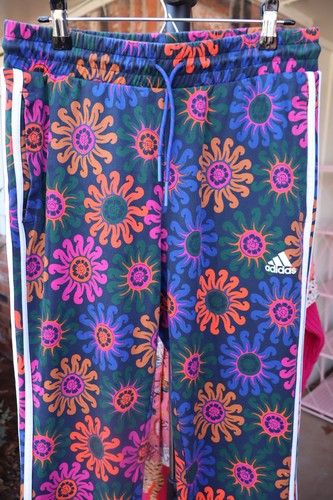 Adidas X Farm Rio Collab Flare Pants - M