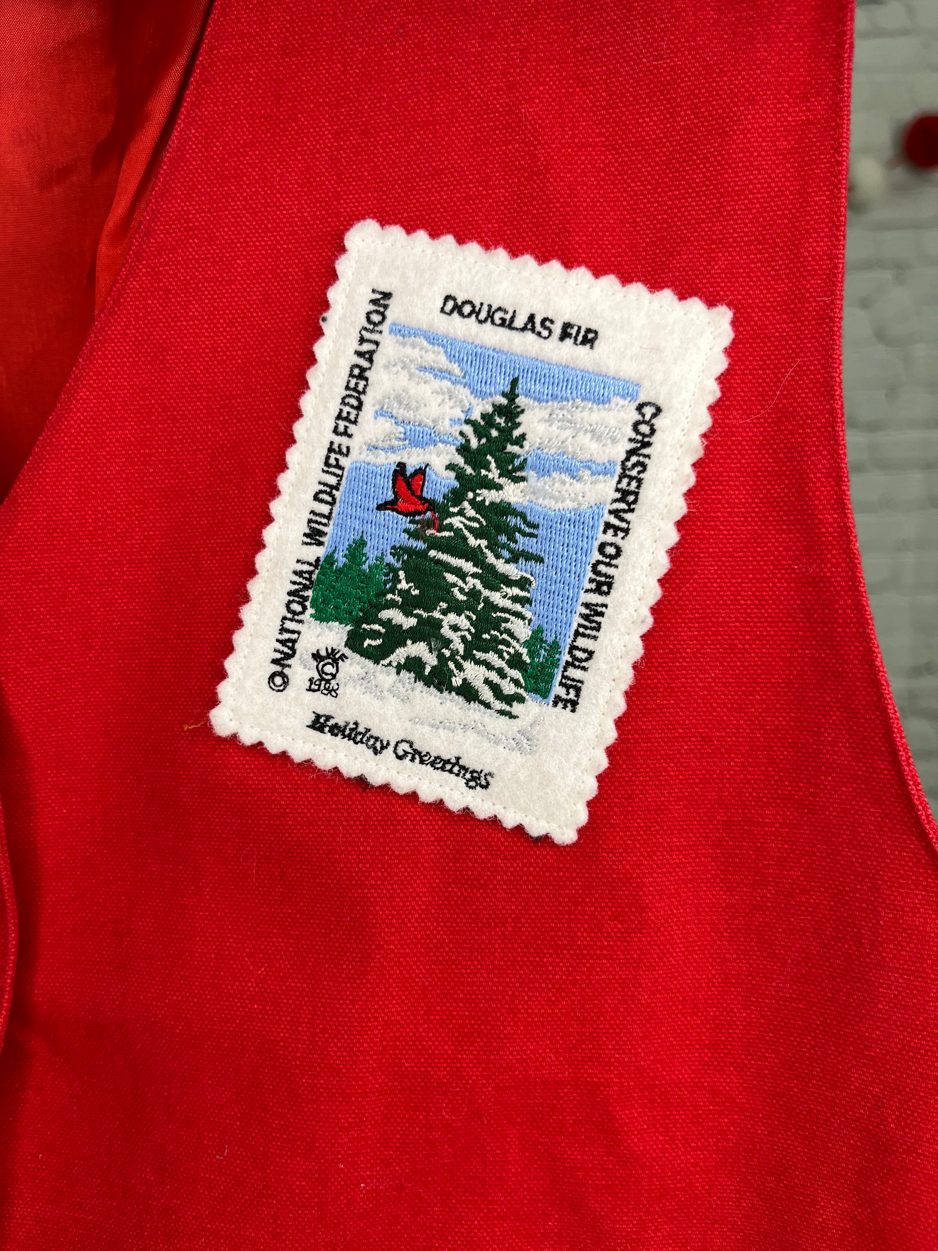 RARE 1988 Eagle’s Eye x National Wildlife Federation Collection Patch Vest - M