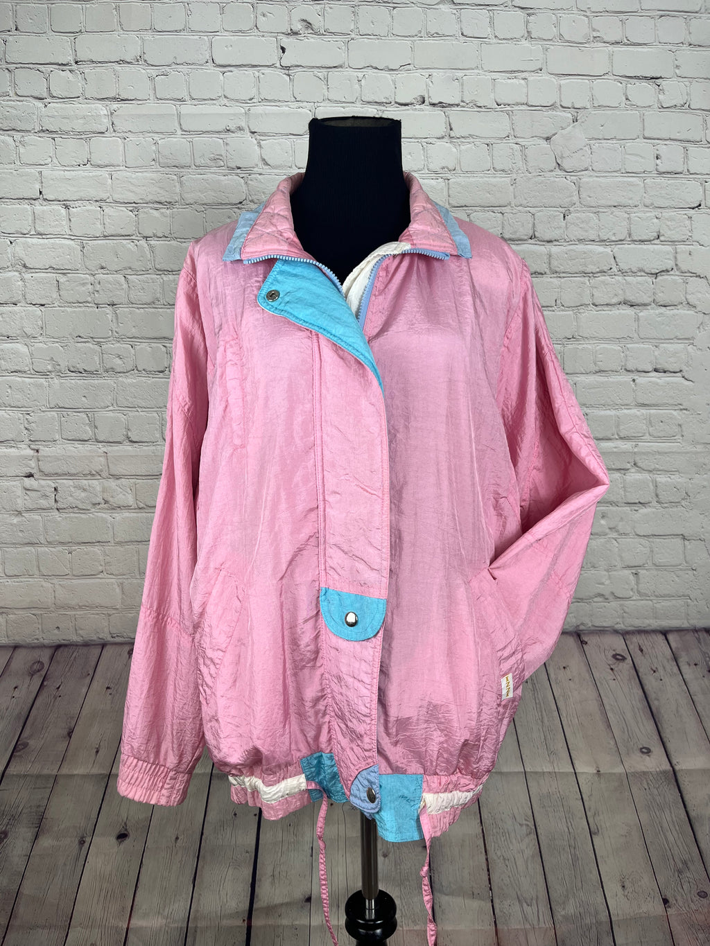 Vintage Izzi Pastel Windbreaker - M