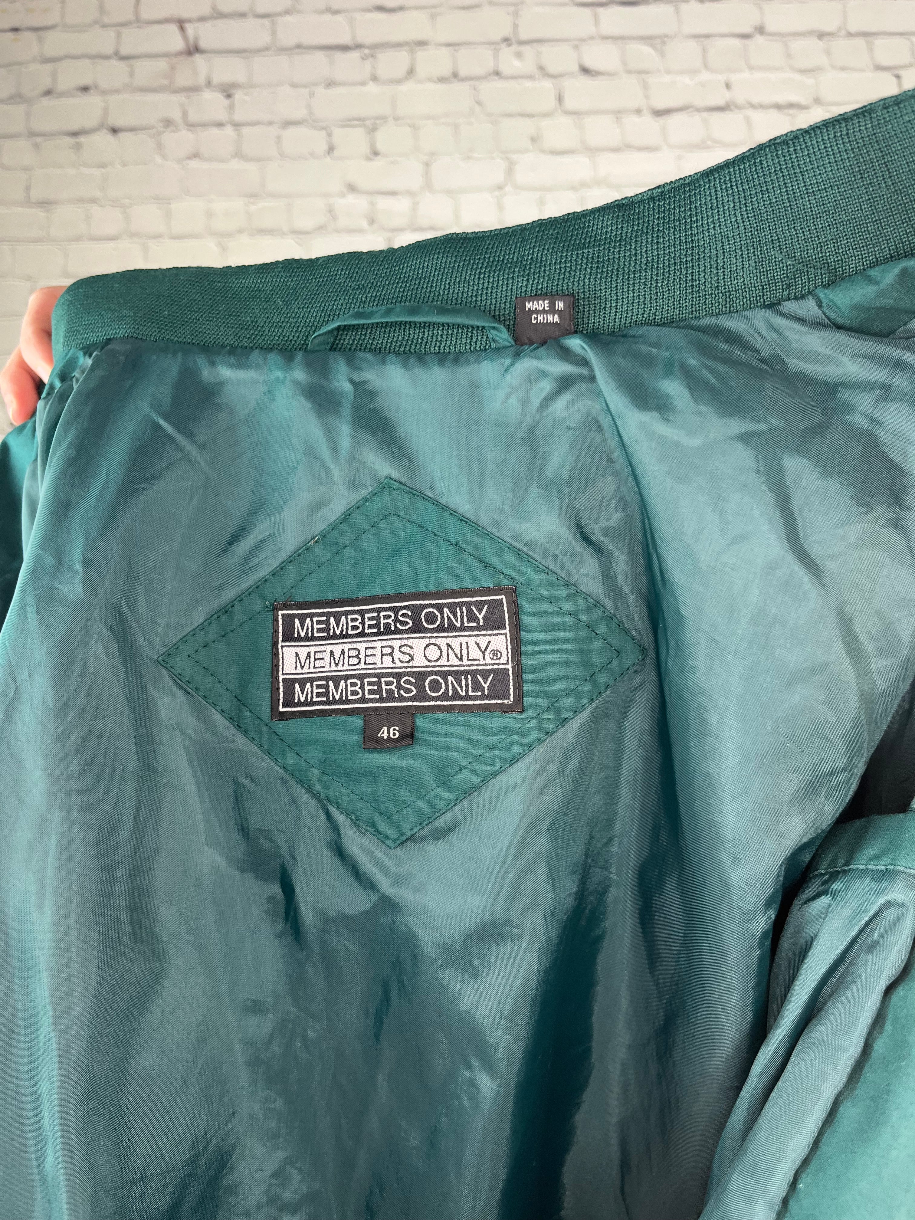 Members Only Iconic Racer Jacket — (L)