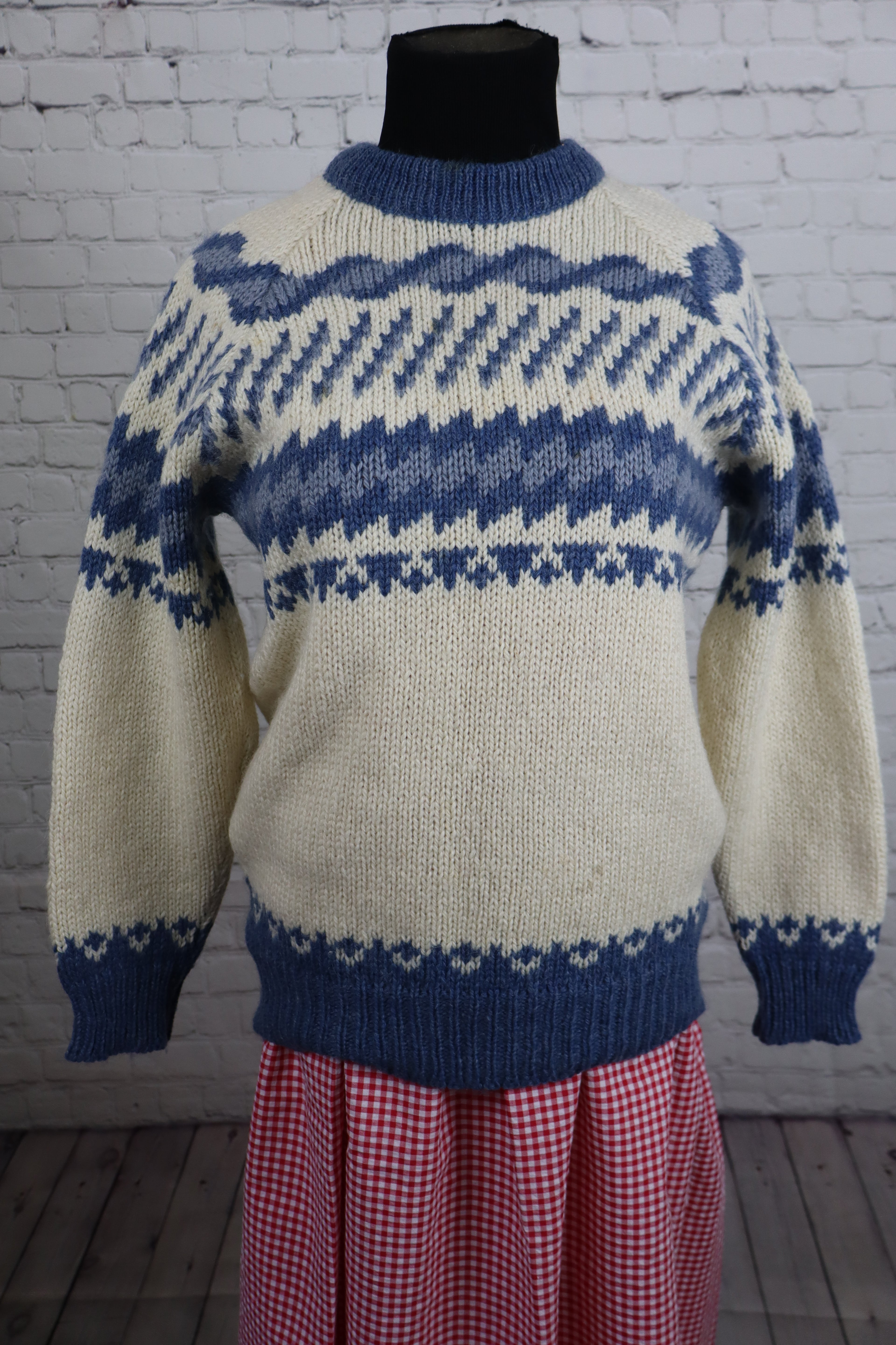 Vintage Scottish Wool Sweater