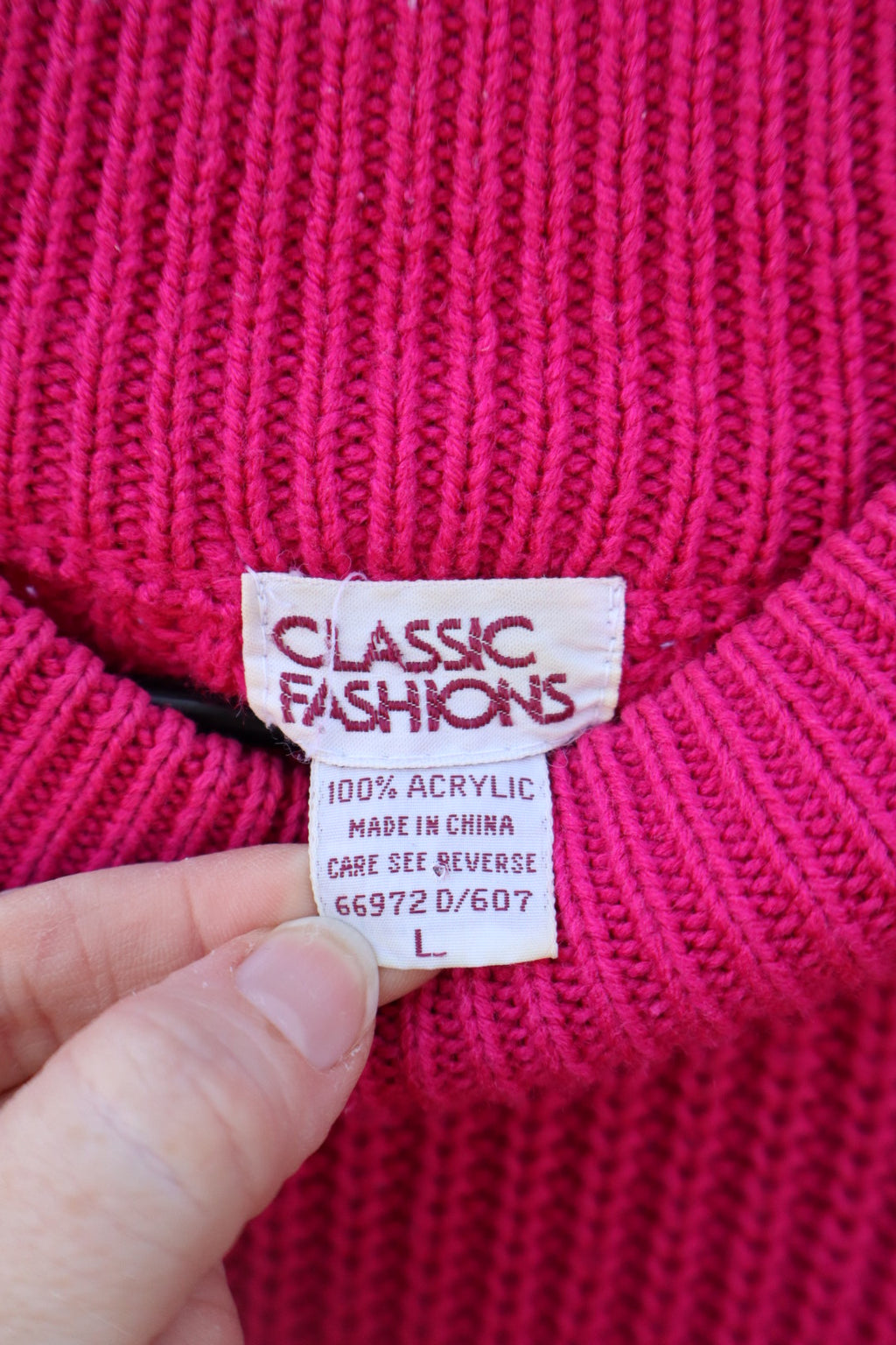 Vintage Pink Sweater