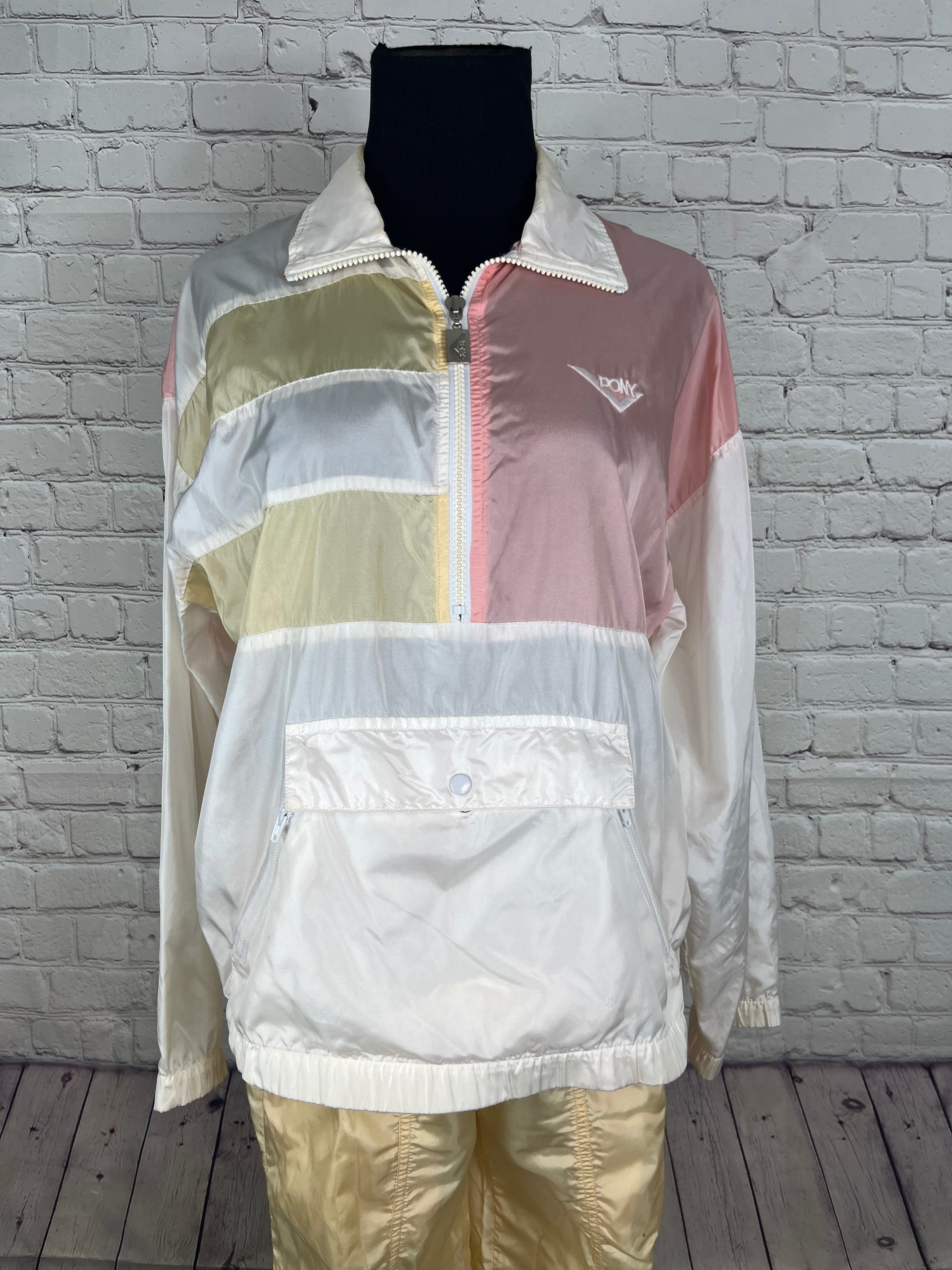 Vintage PONY Pastel Colorblock Tracksuit (80s/90s) - S