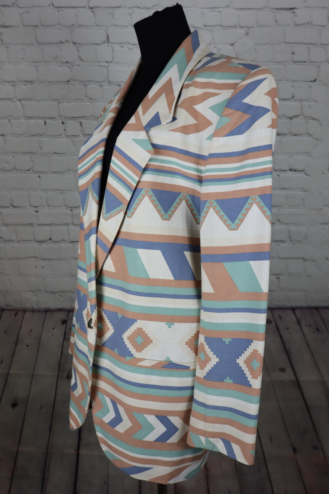Lew Magram Collection Aztec Blazer (L)
