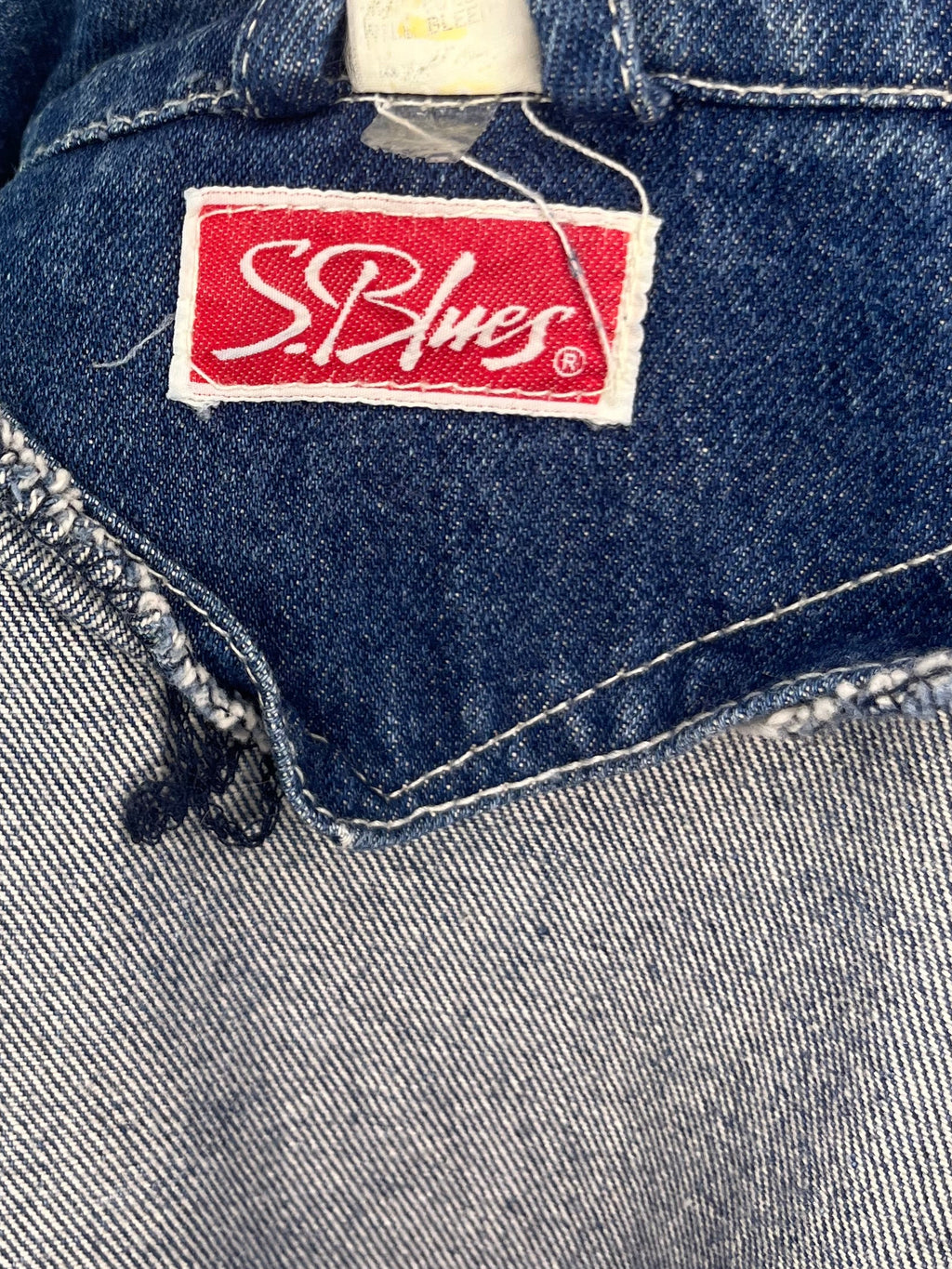 Vintage S. Blues Oversized Denim Jacket