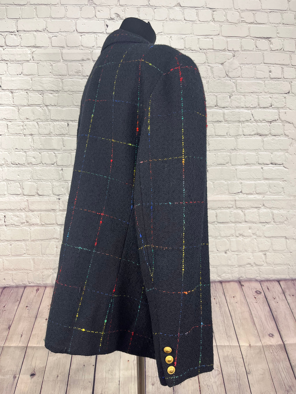 Vintage Preston & York Wool Blend Blazer –(Size 16)