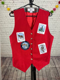 RARE 1988 Eagle’s Eye x National Wildlife Federation Collection Patch Vest - M