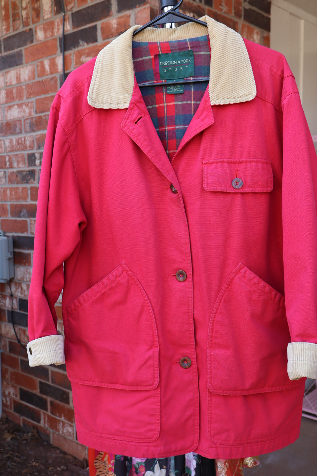90’s Vintage Barn Jacket / Chore Coat - S