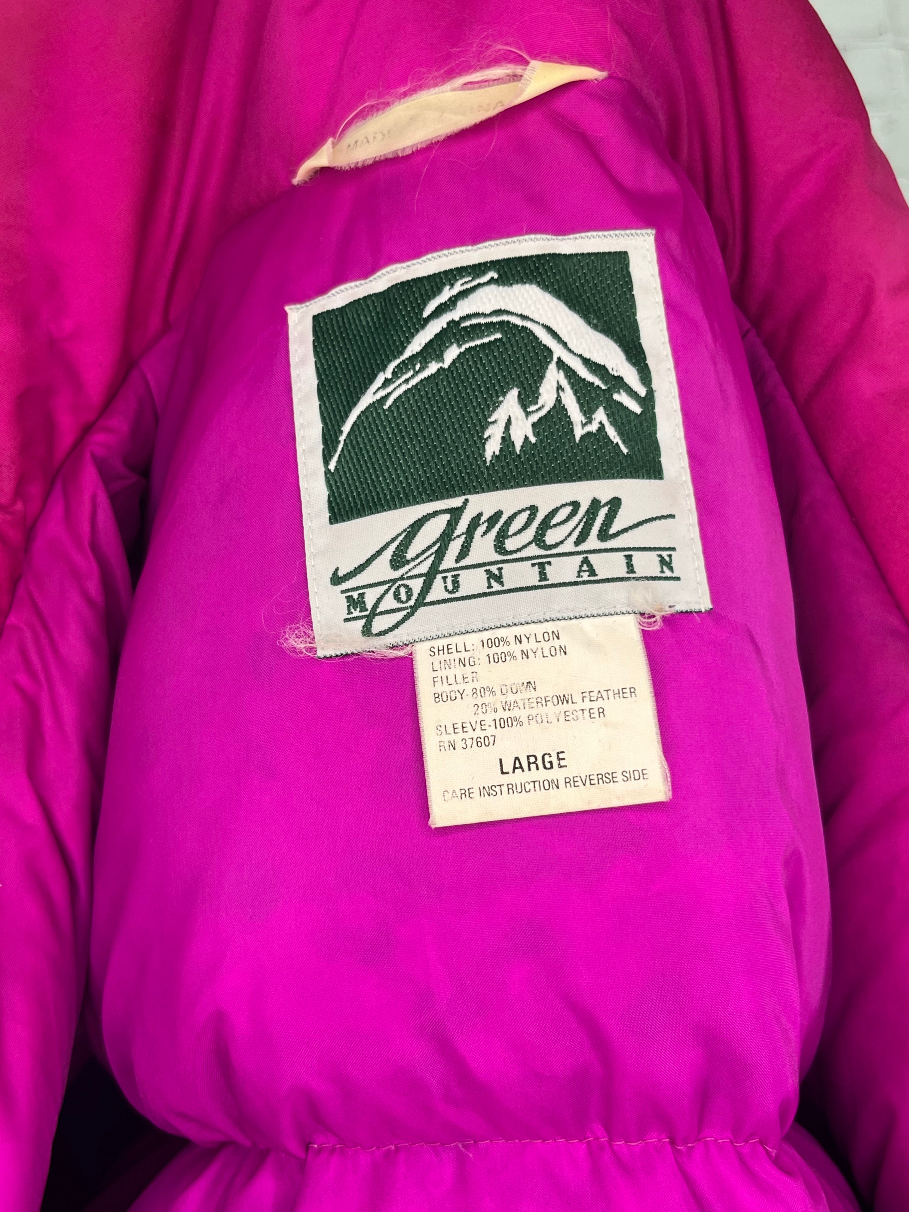 Vintage 1990s Green Mountain Ski Jacket - L