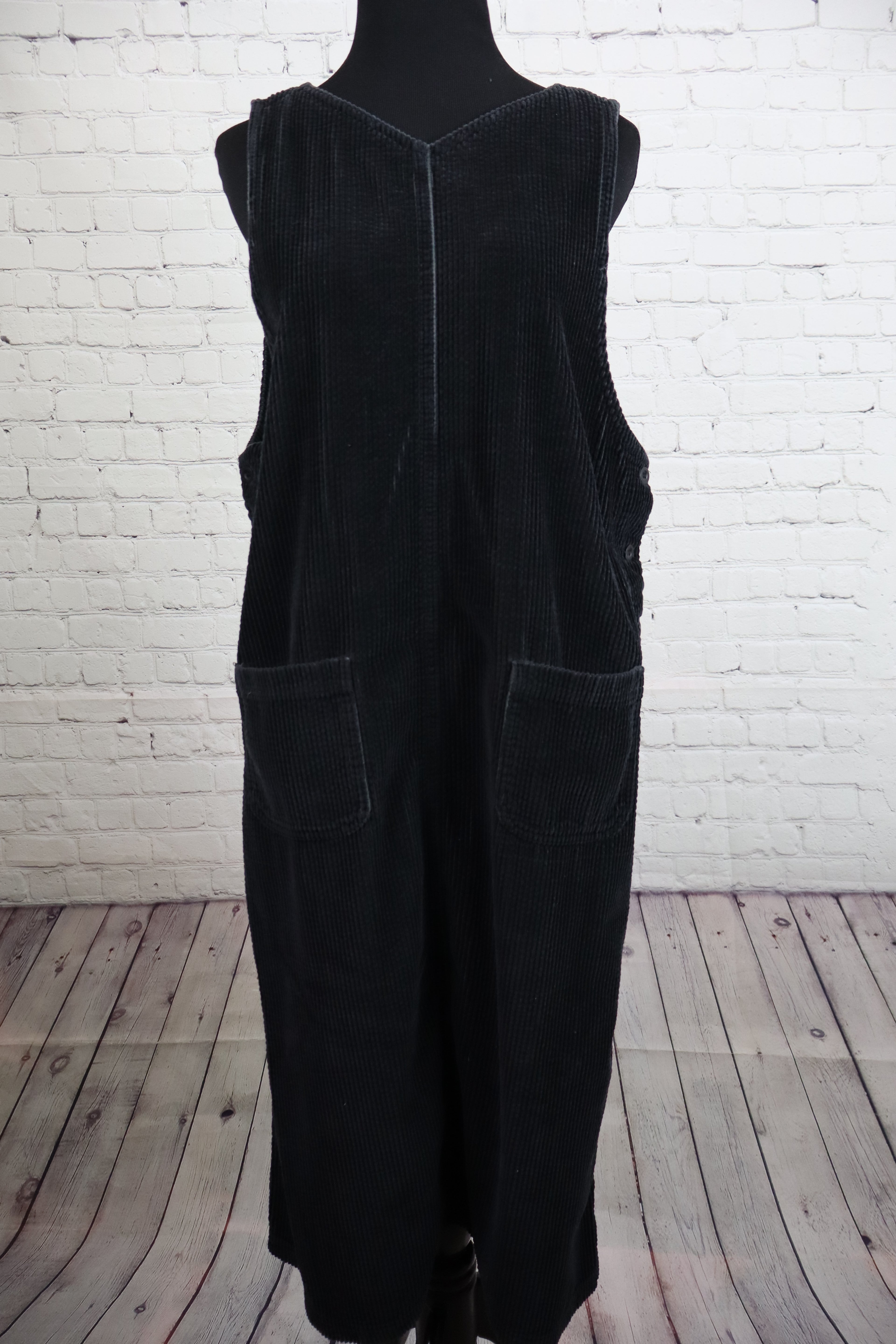 90’s Corduroy Jumper Dress -L