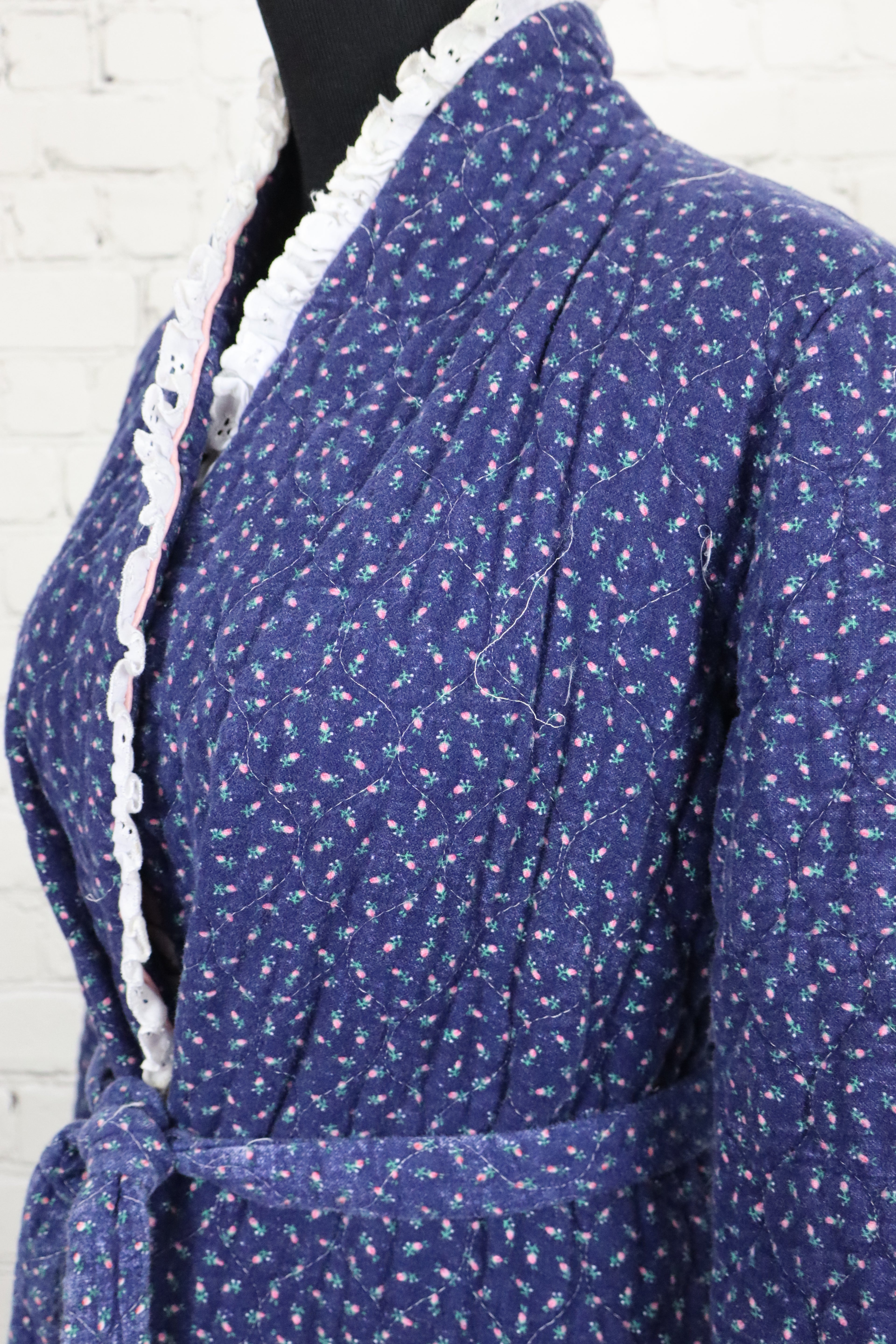 1970s JCPenney Quilted Robe