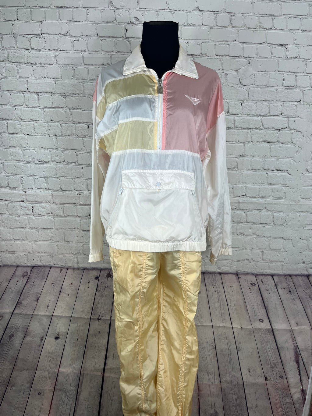 Vintage PONY Pastel Colorblock Tracksuit (80s/90s) - S