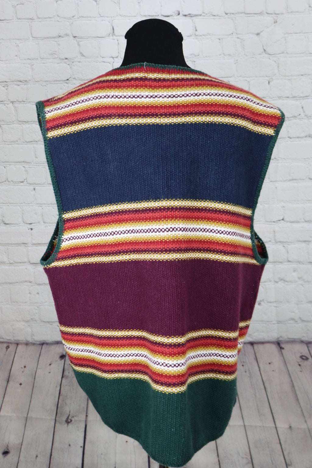 Vintage 1993 Structure Knit Sweater Vest - Men’s L