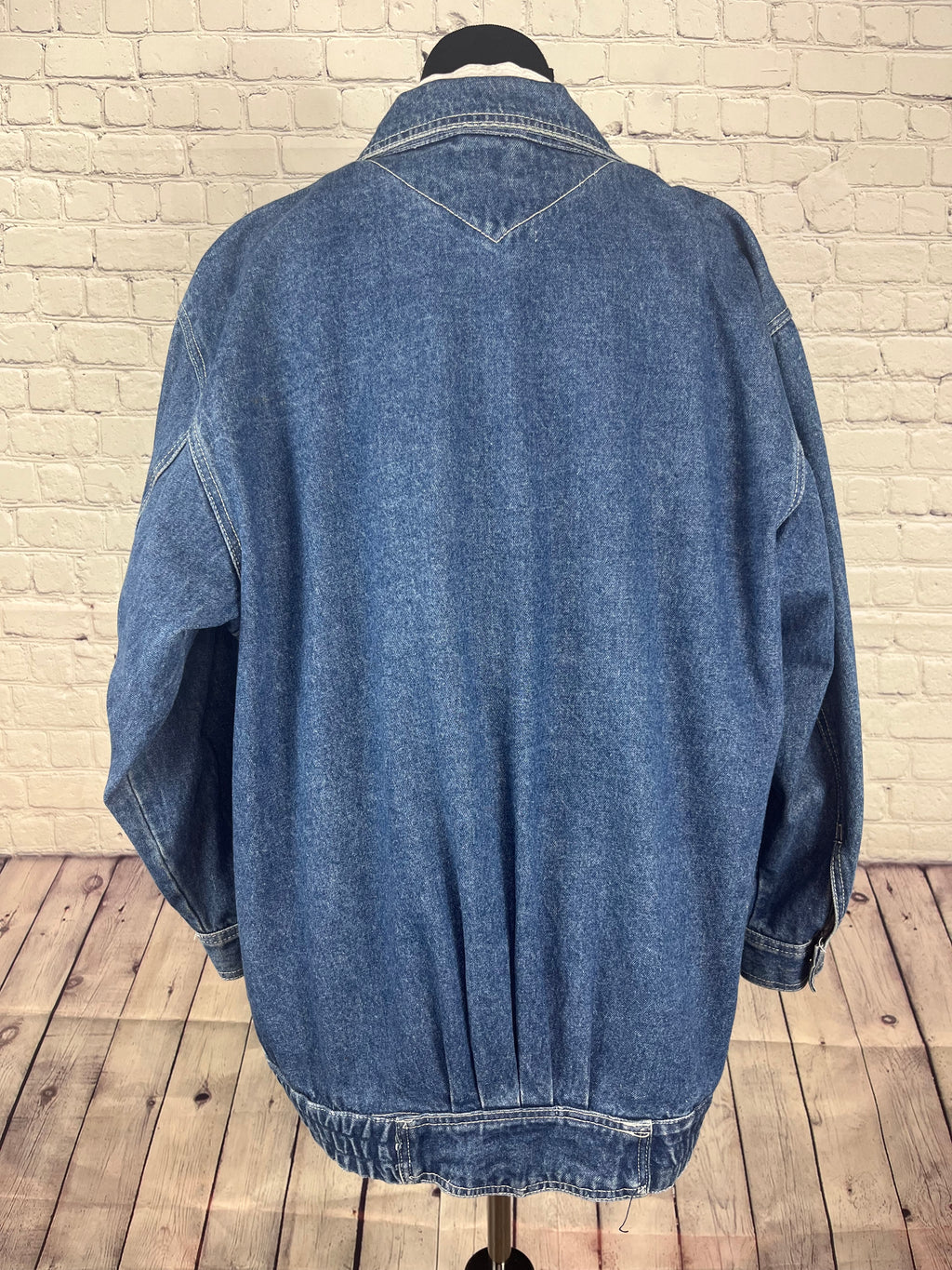 Vintage S. Blues Oversized Denim Jacket