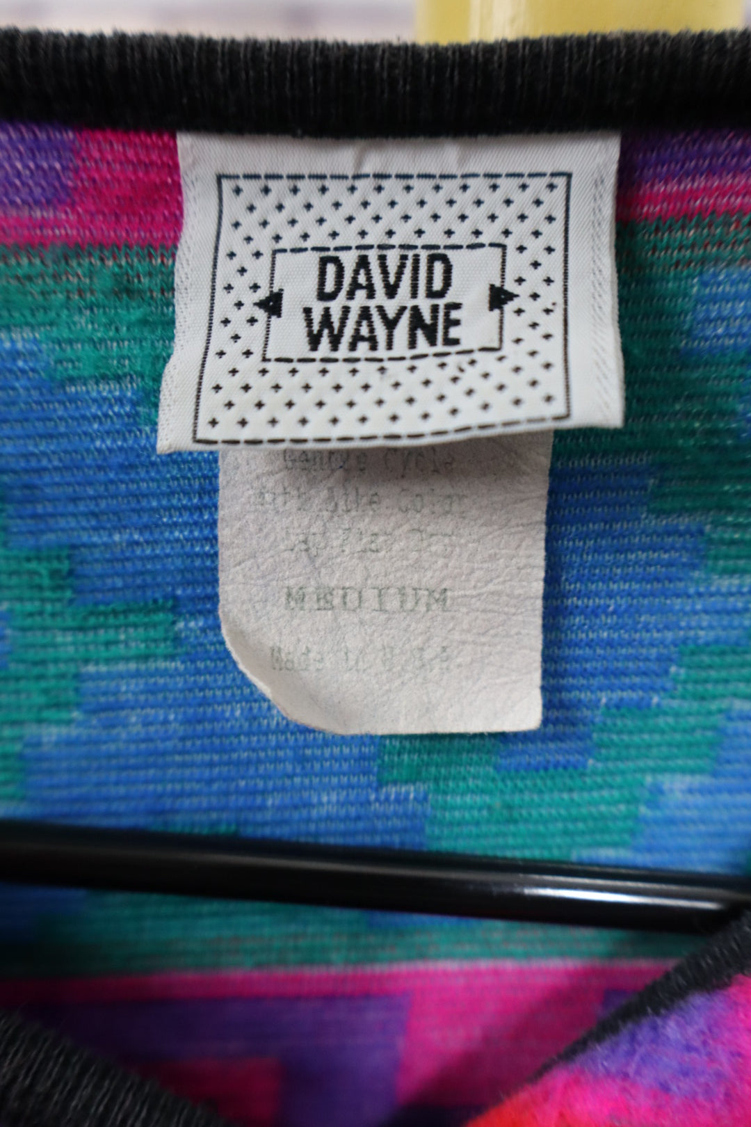 Vintage David Wayne Lightweight Fleece Button-Front Jacket - M