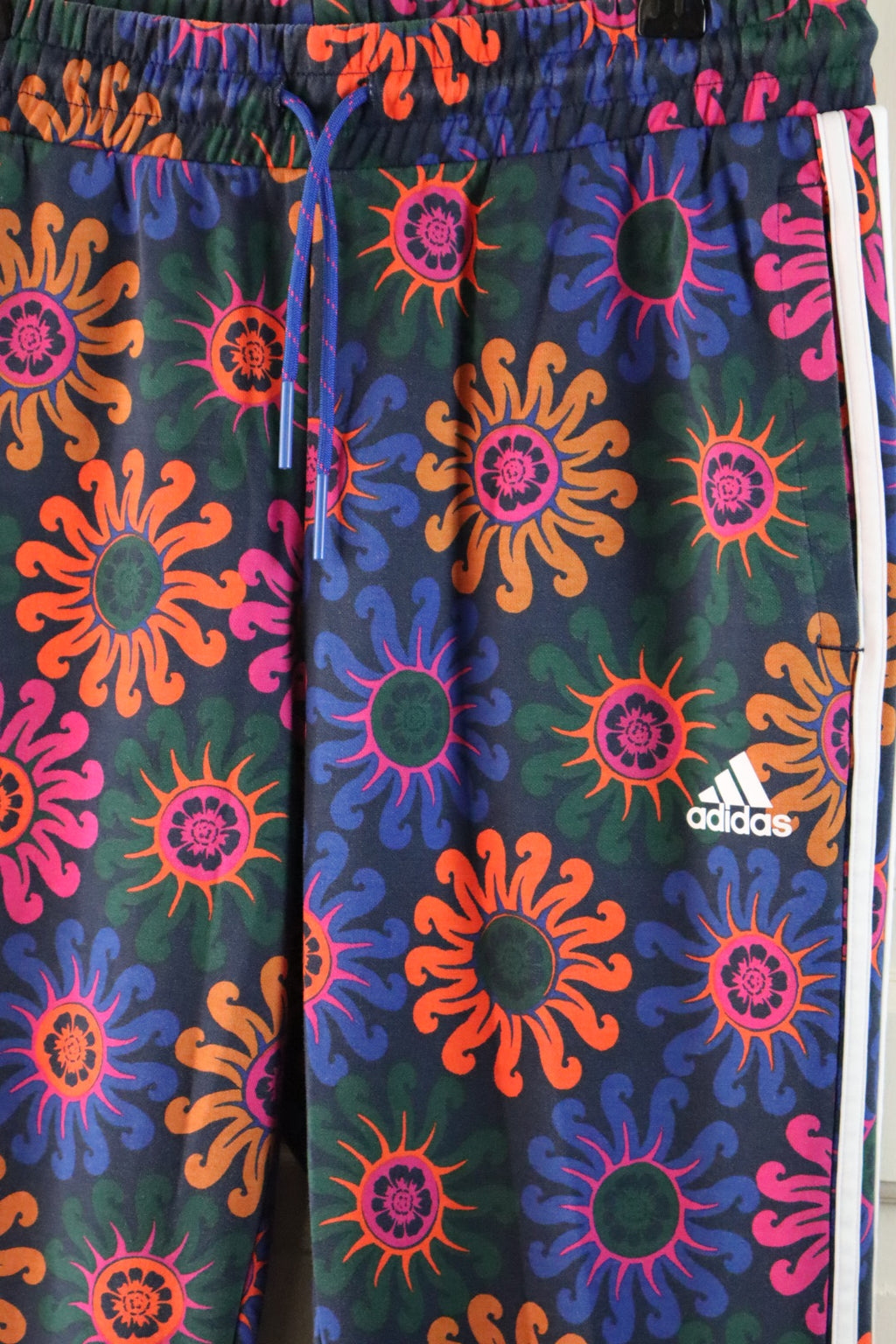 Adidas X Farm Rio Collab Flare Pants - M