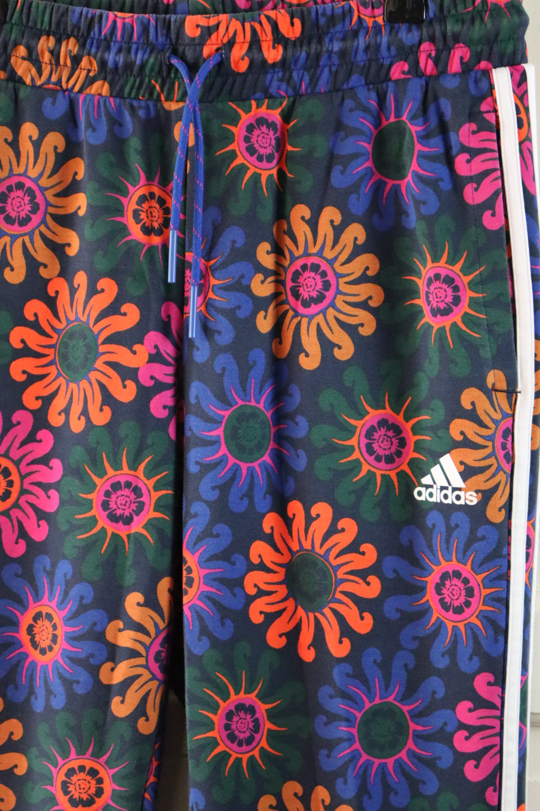 Adidas X Farm Rio Collab Flare Pants - M